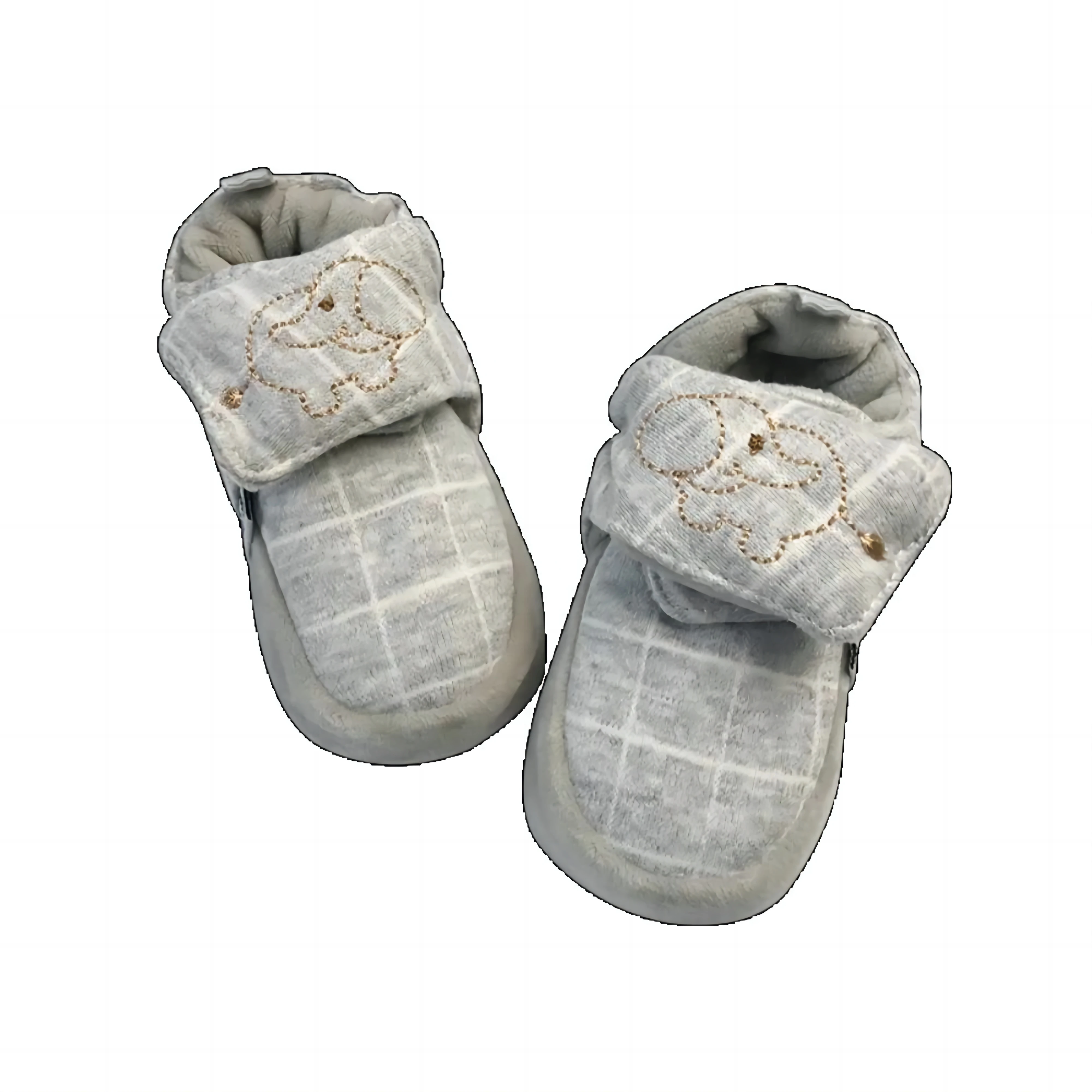 Осенне-зимняя мягкая подошва, удобная обувь для новорожденных мальчиков и девочек на мягкой подошве, шерстяная утепленная детская противоскользящая обувь для ходьбы