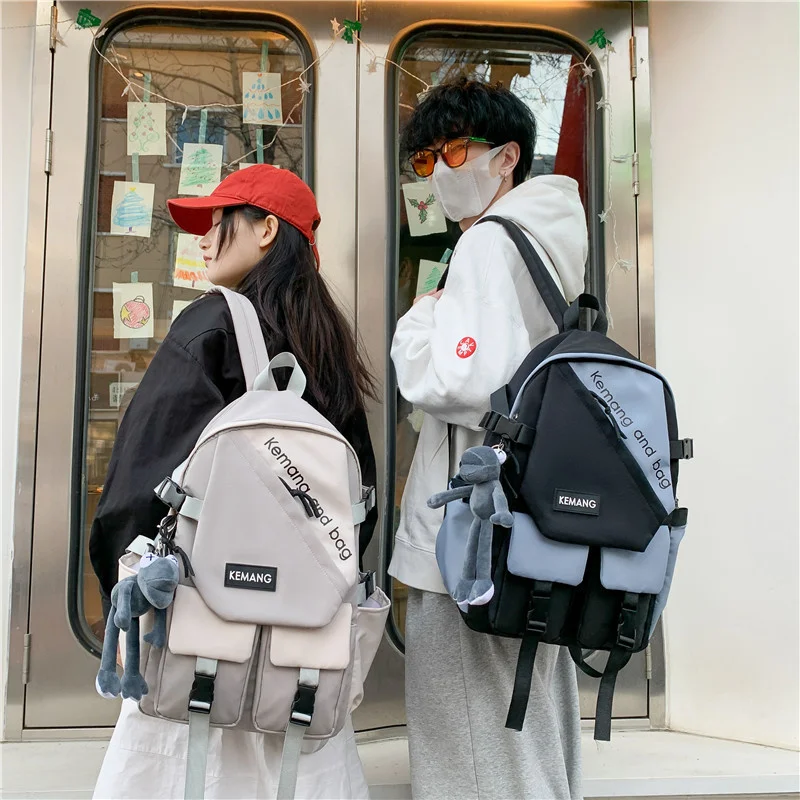 Модный рюкзак Sen Department Корейская версия легкой школьной сумки большой емкости для старшеклассников